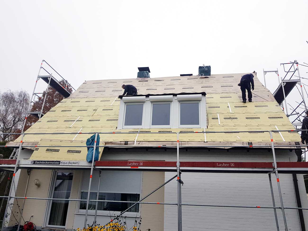 Neueindeckung Steildach Ratingen-Hsel 04